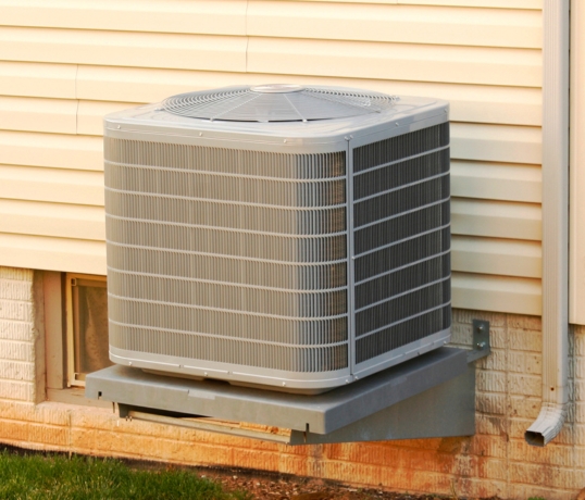 air conditioner installed